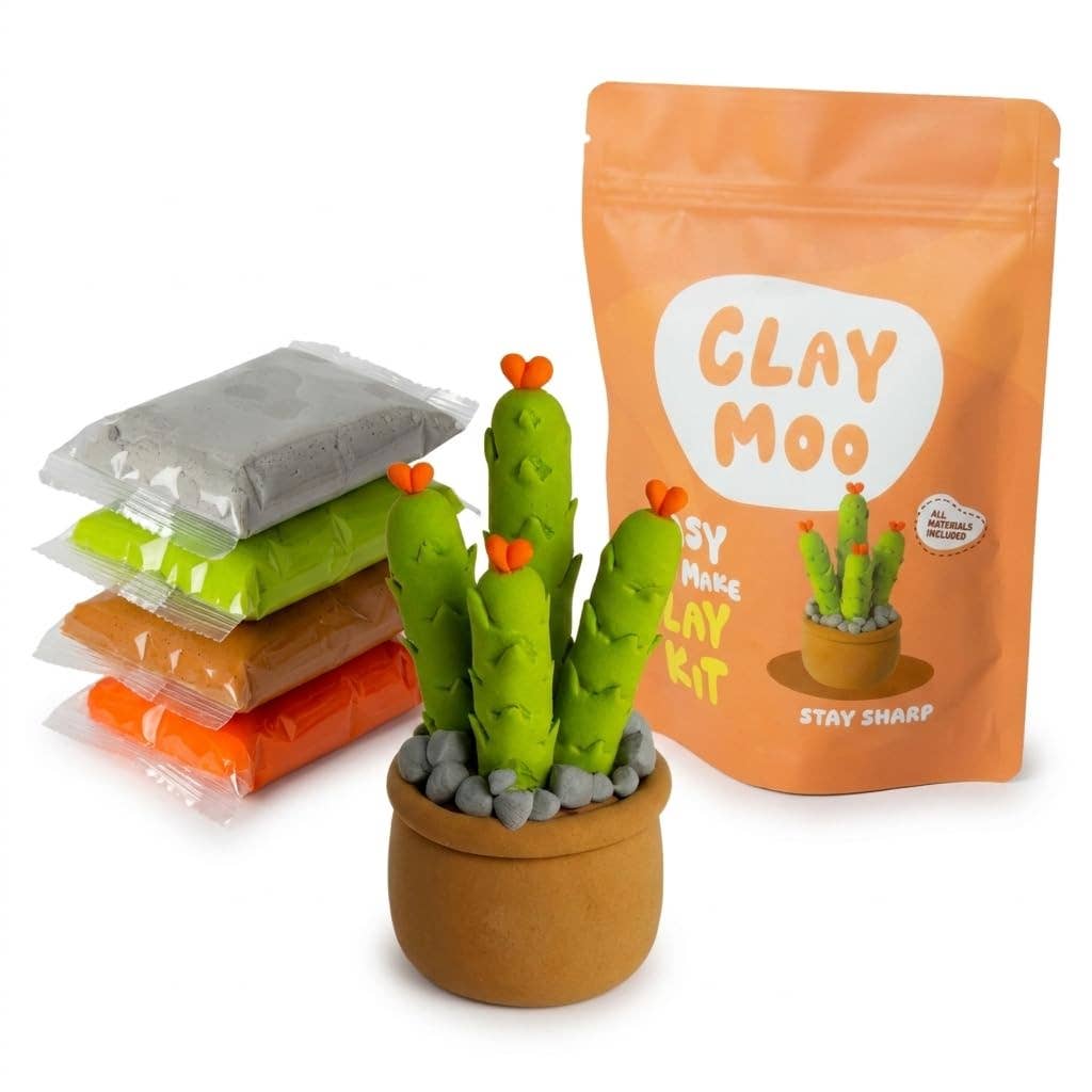 Cactus #3 Clay Crafting Kit