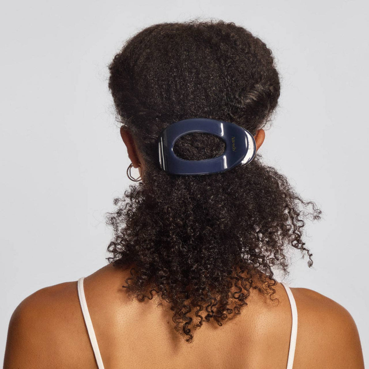 Recycled Plastic Large Flat Cloud Clip - Blue Orchid