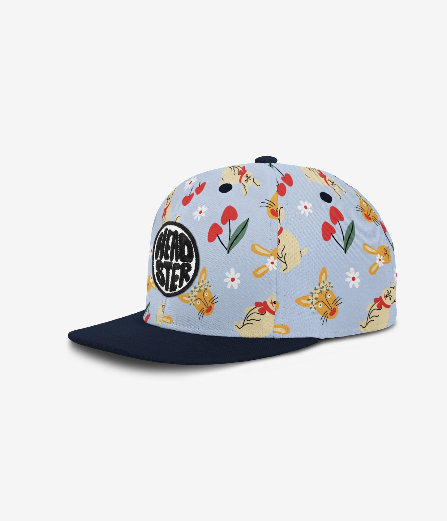 Cherry Bloom Hop Snapback - Crystal