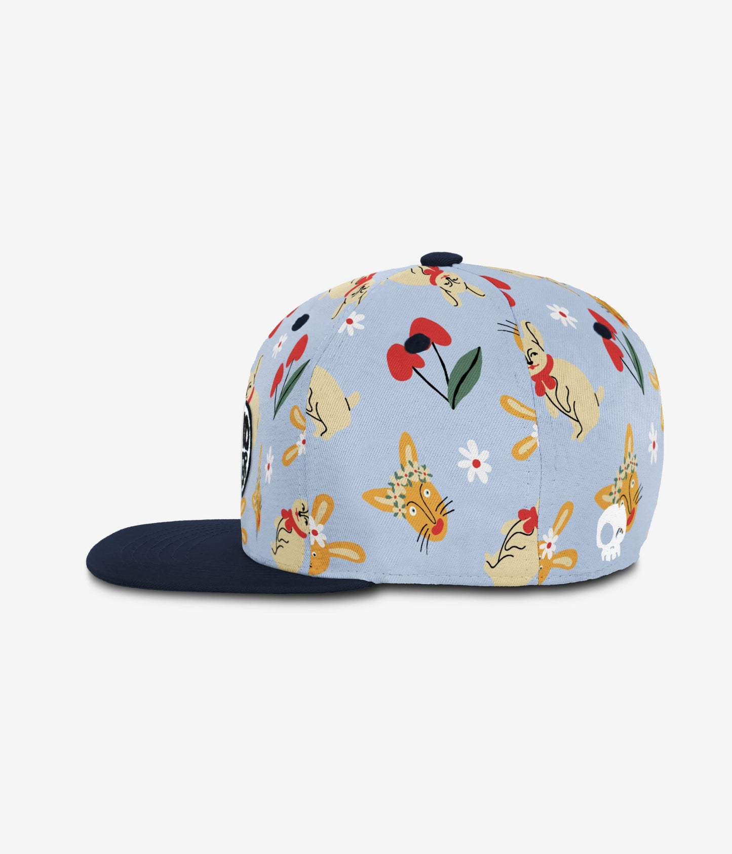 Cherry Bloom Hop Snapback - Crystal