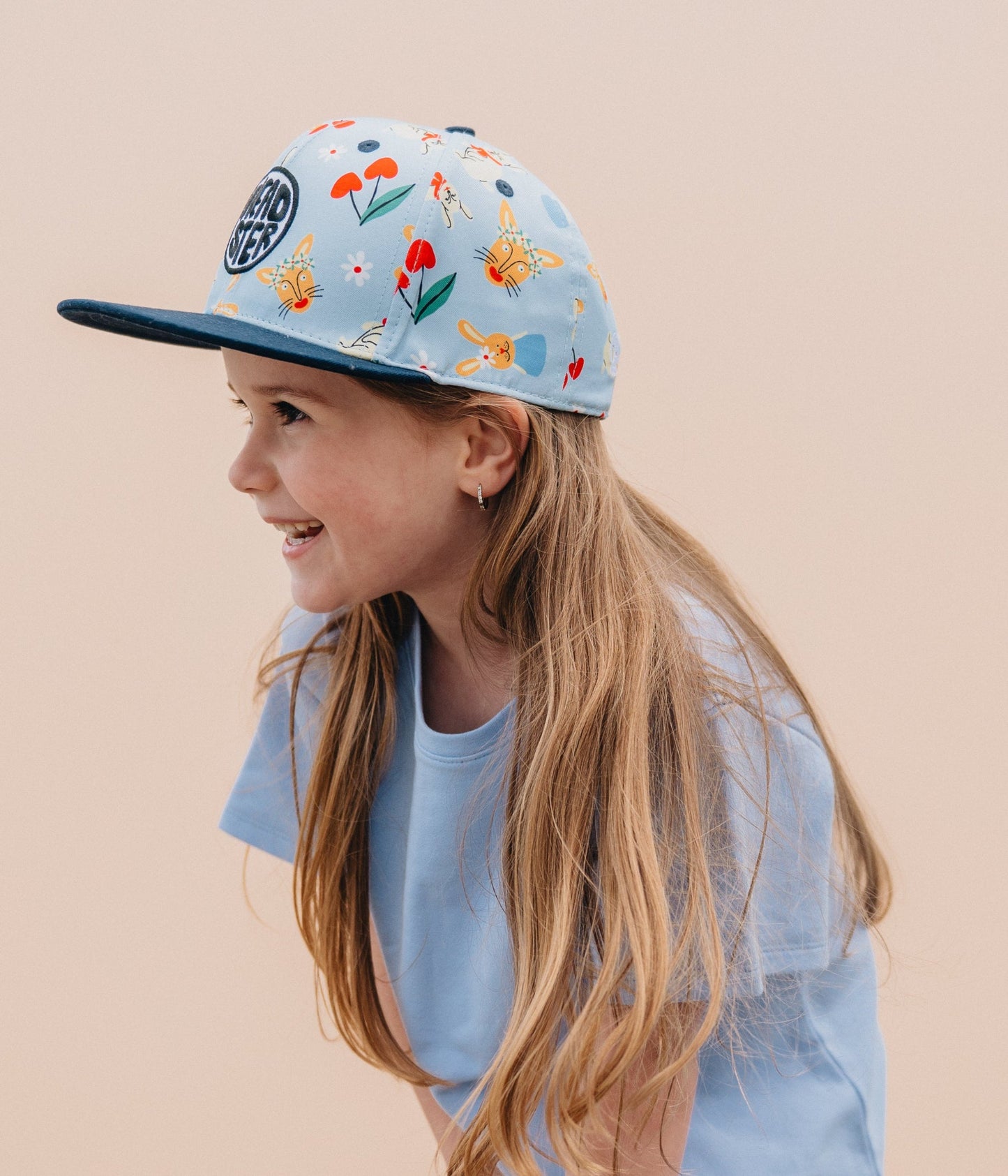 Cherry Bloom Hop Snapback - Crystal