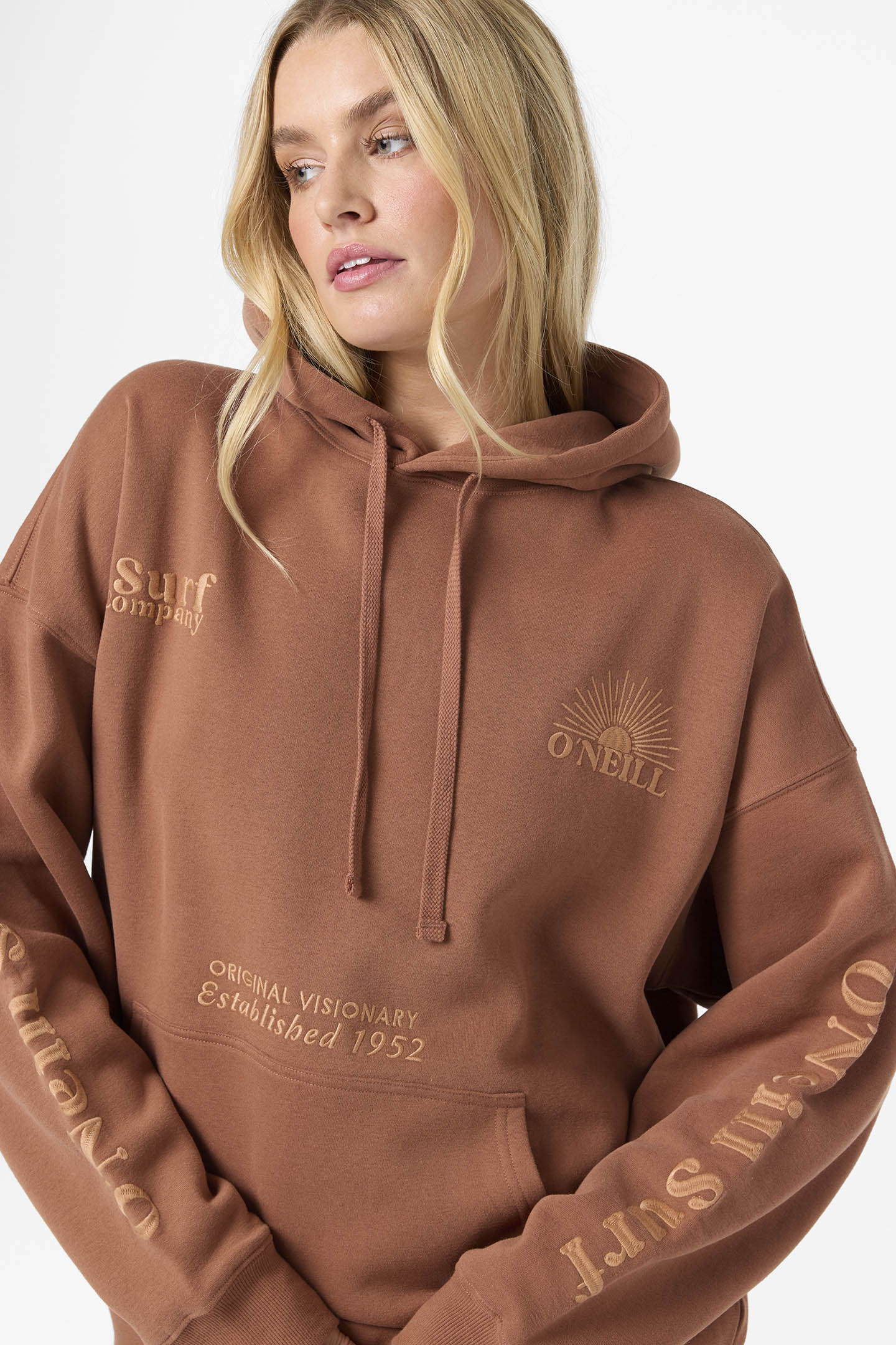 Chore Break Oversized Hoodie - Carob Brown