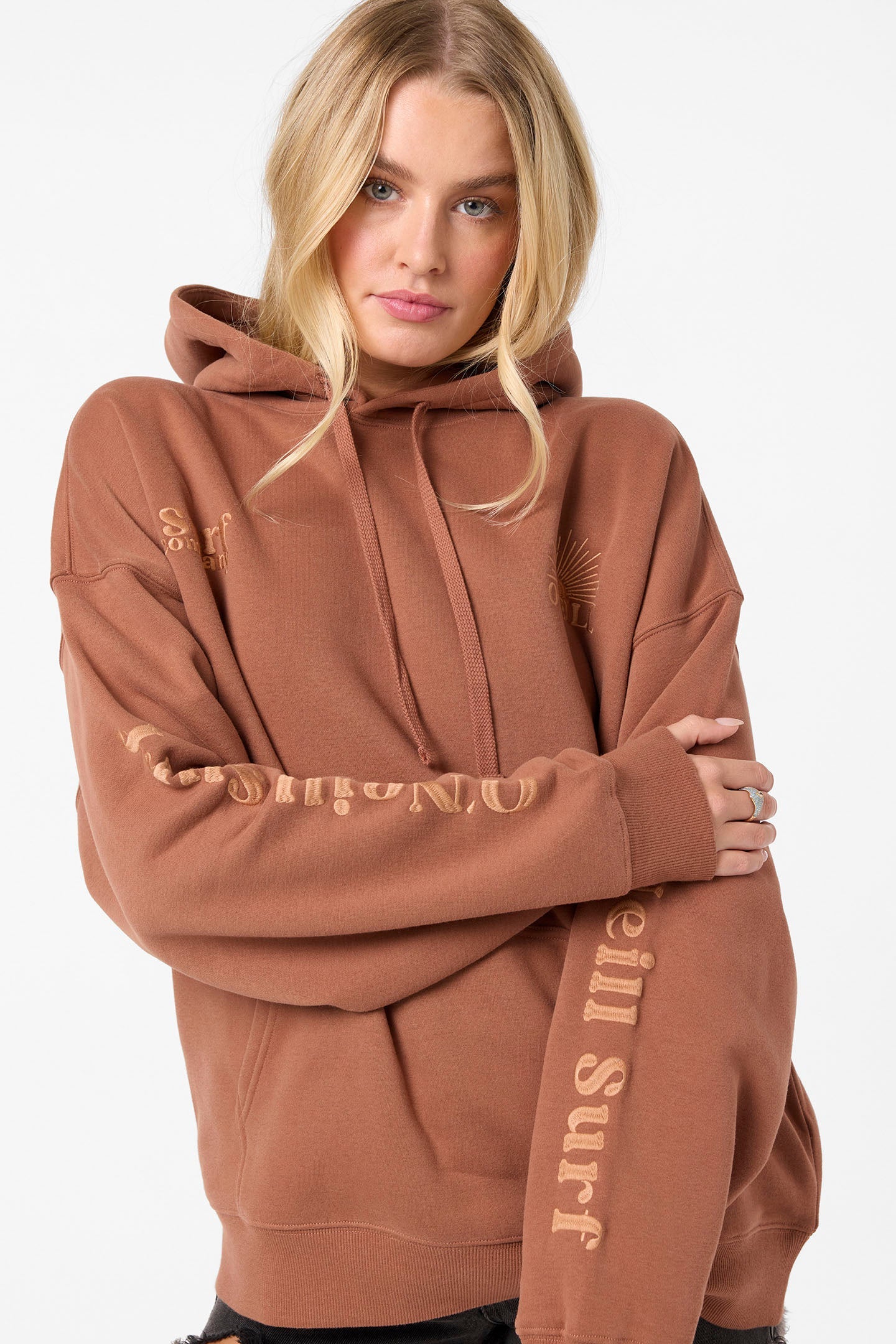 Chore Break Oversized Hoodie - Carob Brown