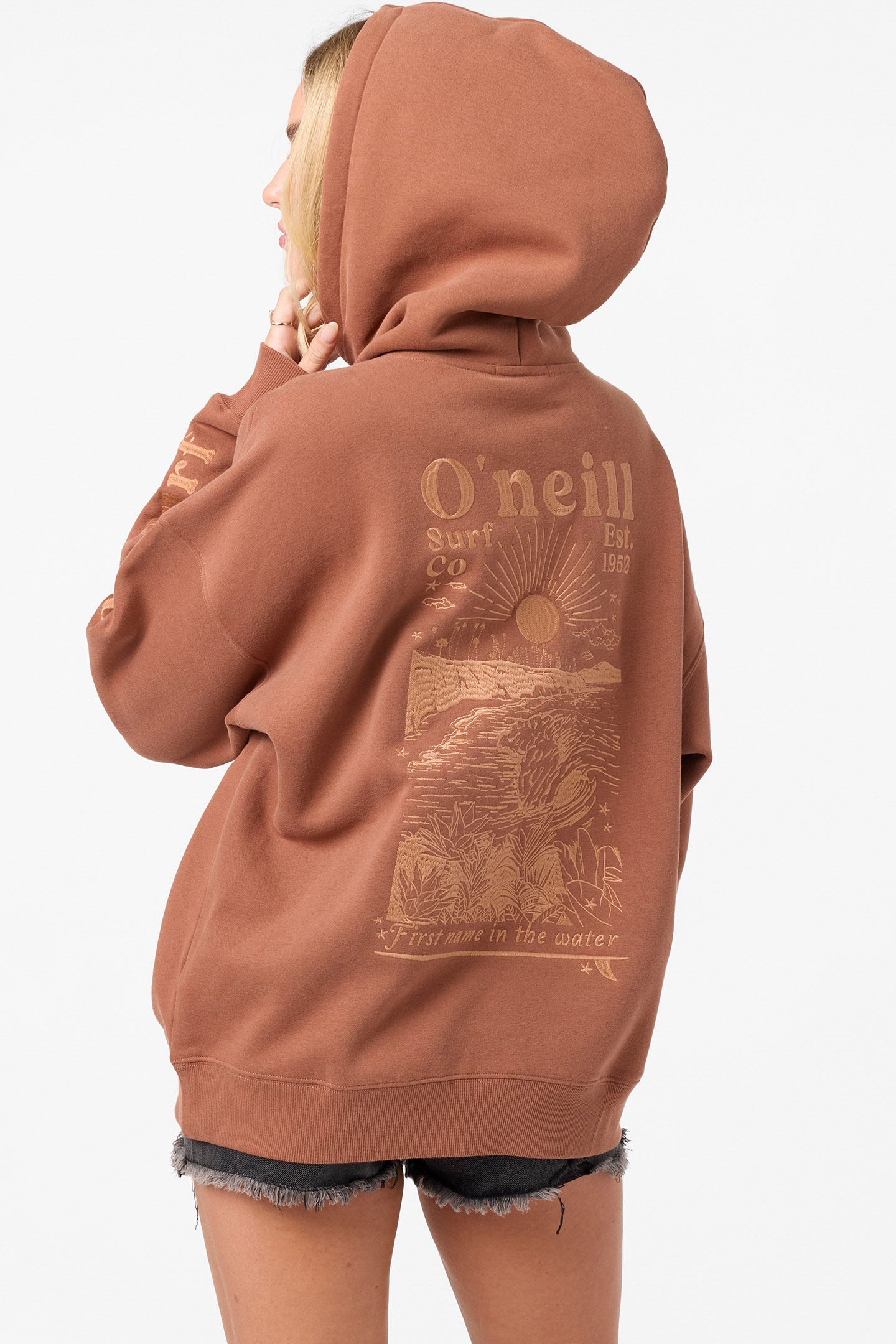 Chore Break Oversized Hoodie - Carob Brown