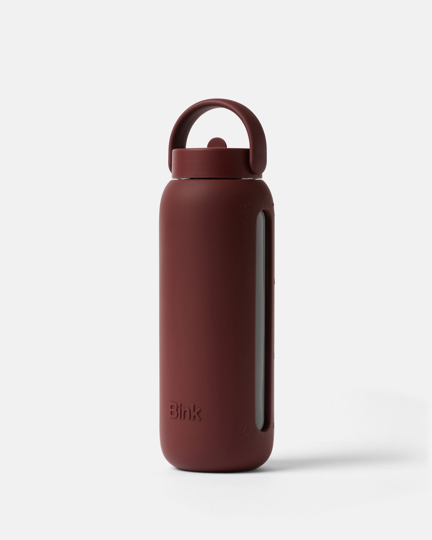 Day Bottle 21oz Glass Water Bottle - Black Cherry