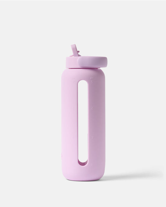 Day Bottle 21oz Glass Water Bottle - Cotton Candy