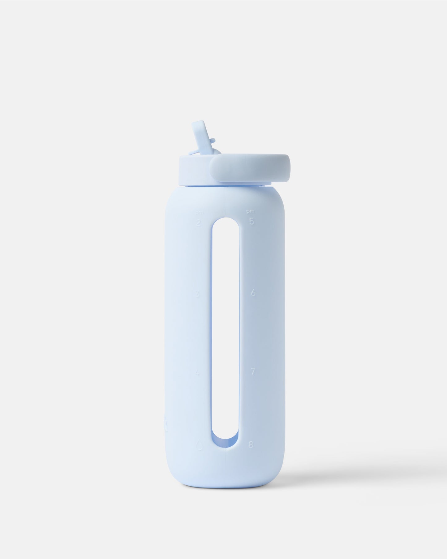 Day Bottle 21oz Glass Water Bottle - Glacier
