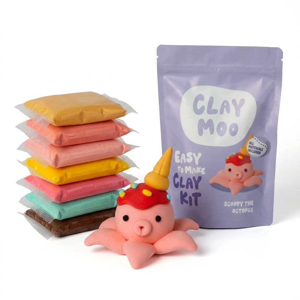 Octopus Clay Crafting Kit