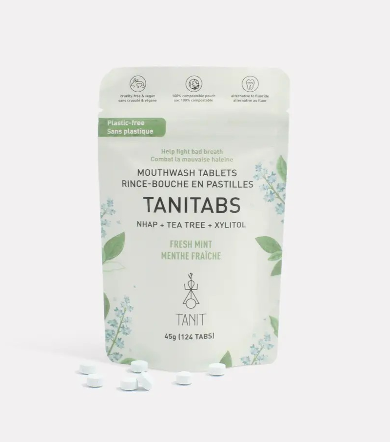 Mouthwash Tablets - Compostable Refill 124 tabs