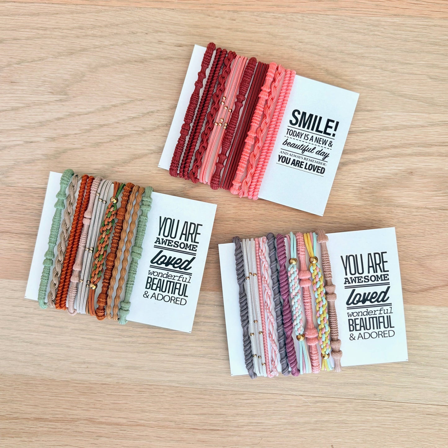 Boho Hair Ties | Dark Chocolate