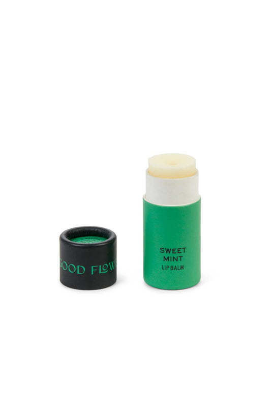 Sweet Mint Organic Lip Balm / 0.3 oz Biodegradable Tube