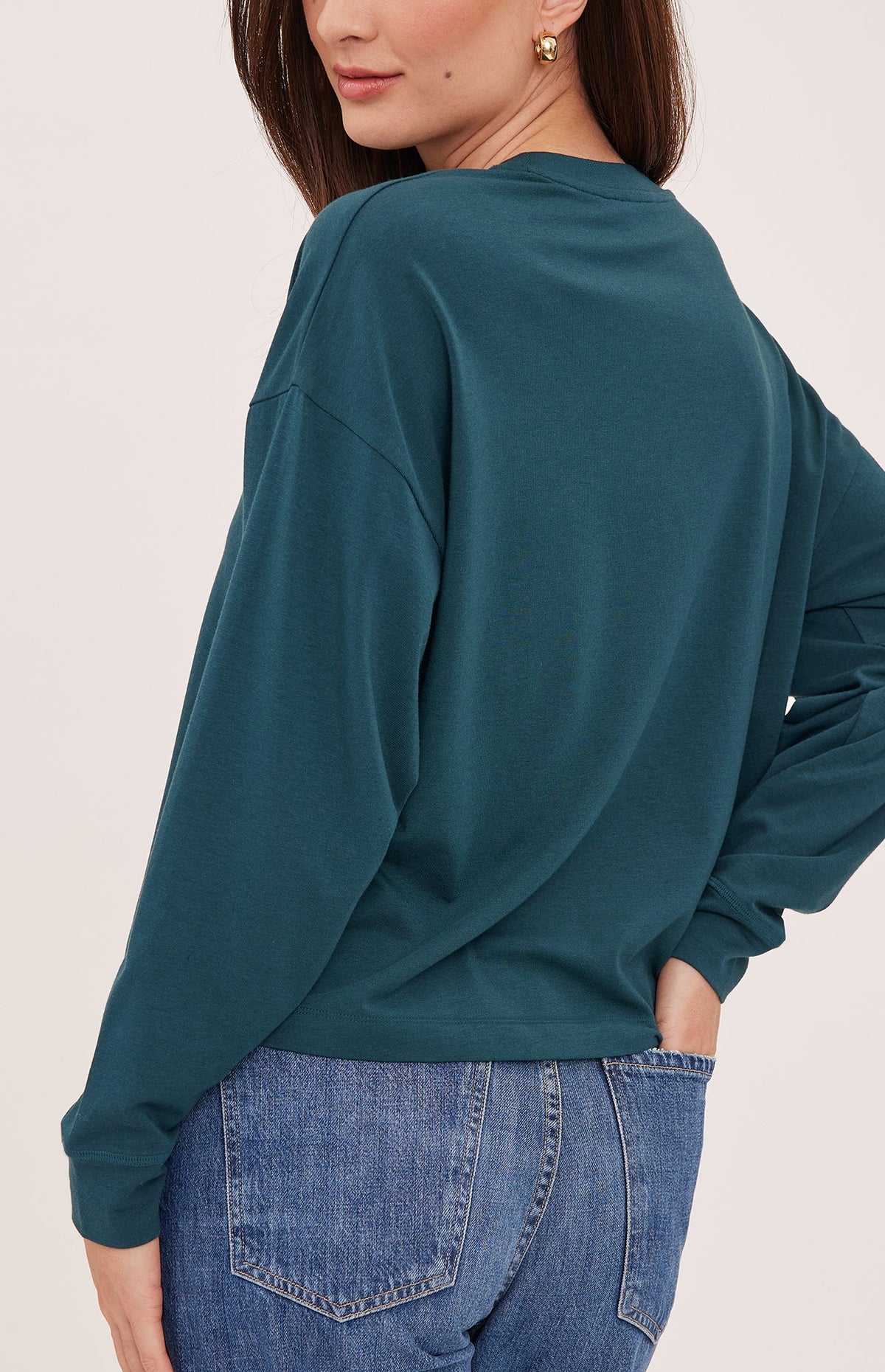 Easton Long Sleeve Top - Spruce