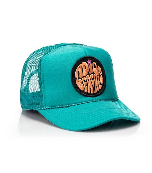 Adios Beaches Patch Trucker Hat