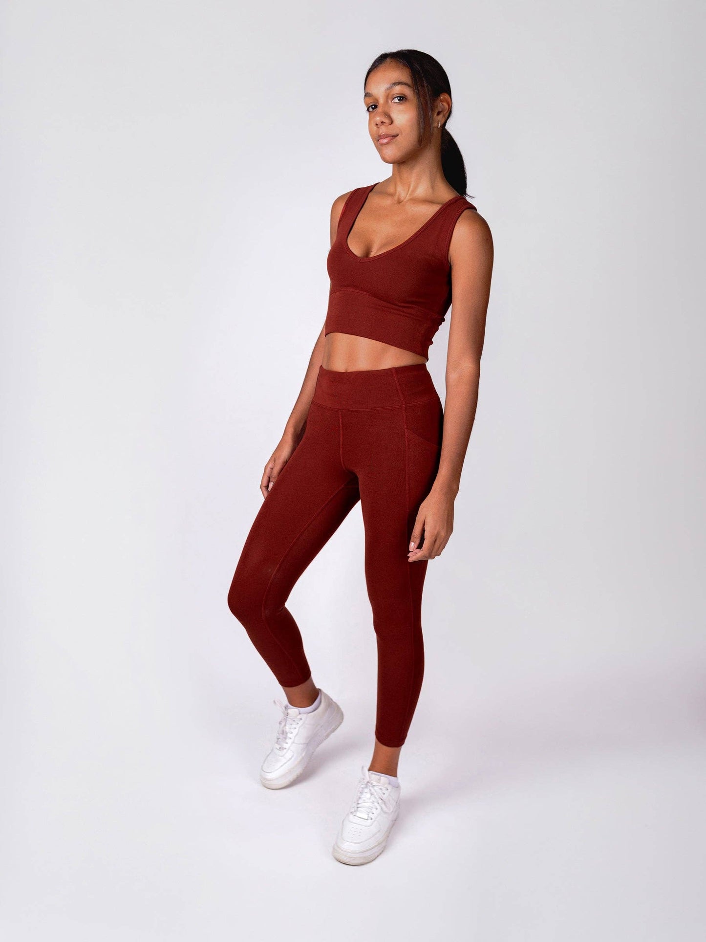 PlantTec™ Organic Leggings - Redwood