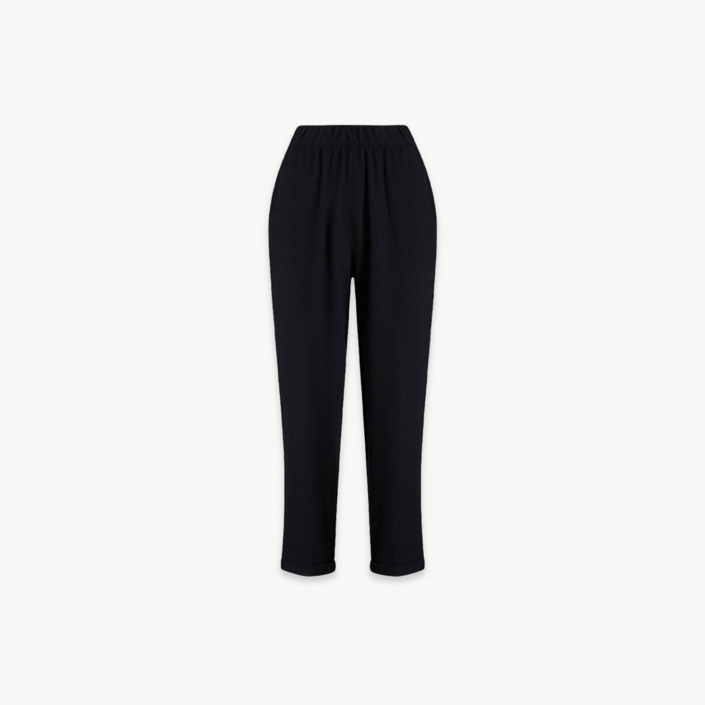 Slouchy Pants - One-Sized - Flat Black