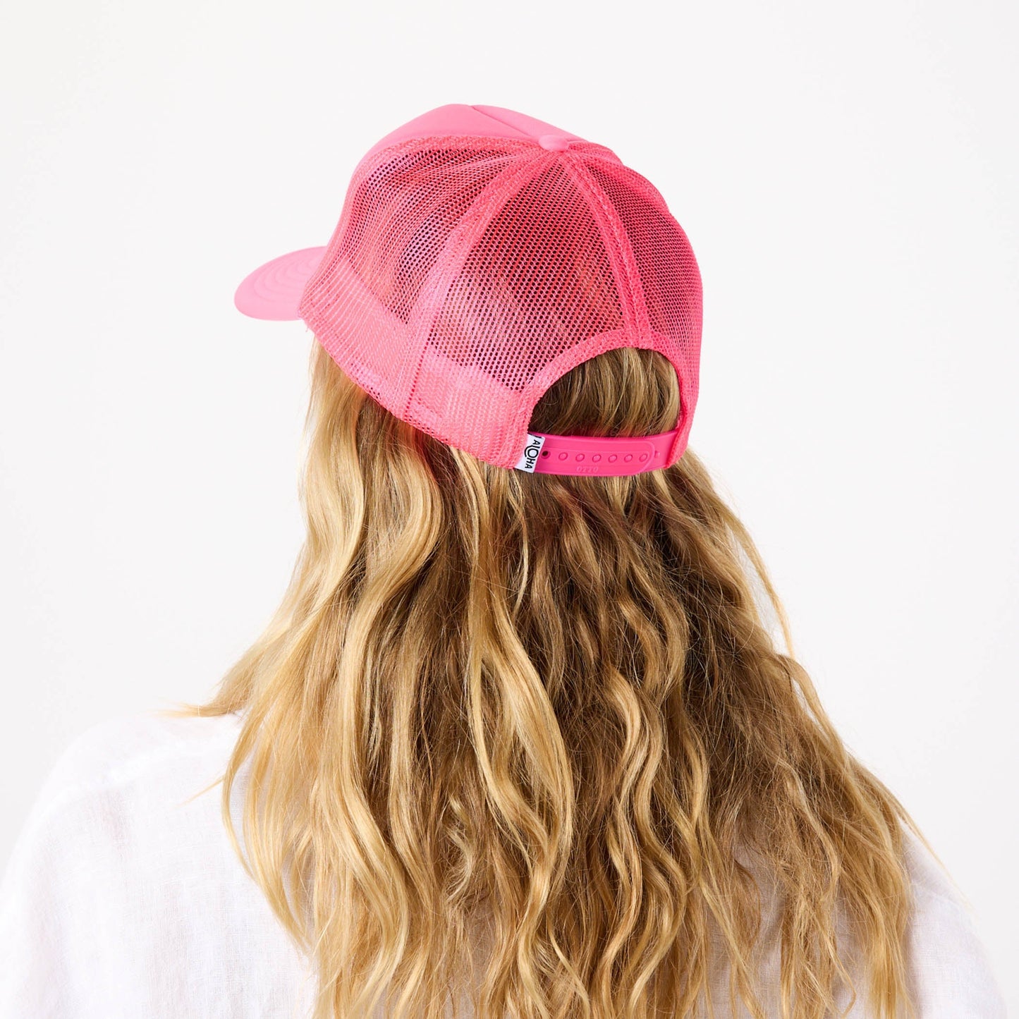 ALOHA Trucker - Lavender Neon Pink