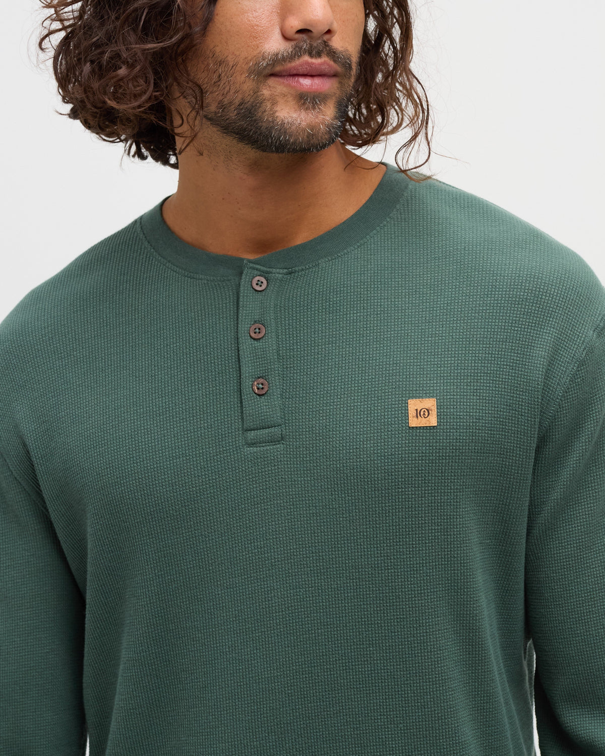 Freemont Henley - Pine Green