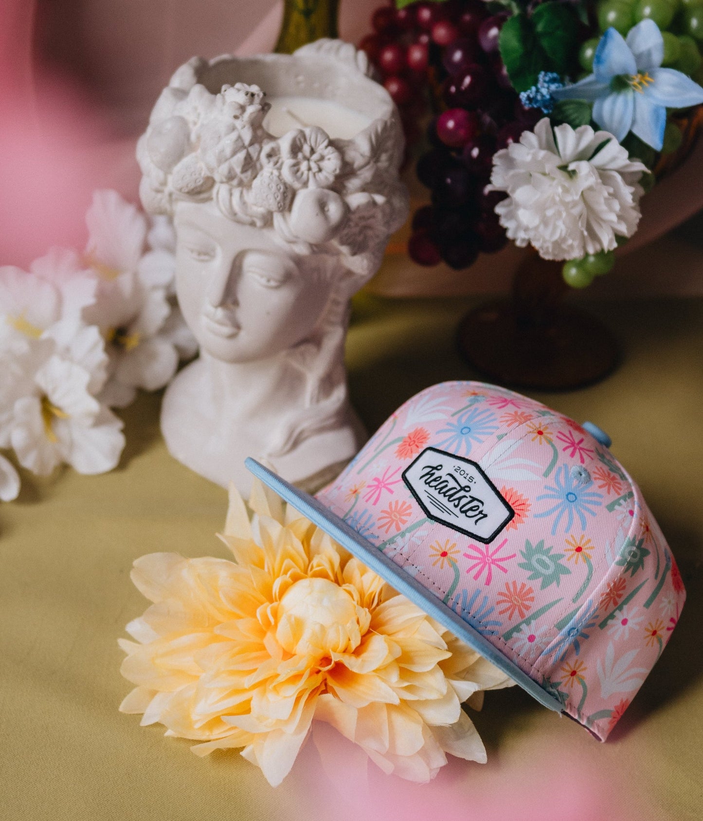 Garden Groove Snapback - Mary's Rose