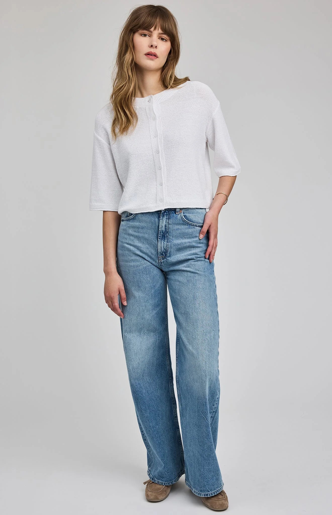 Genevieve Top - White