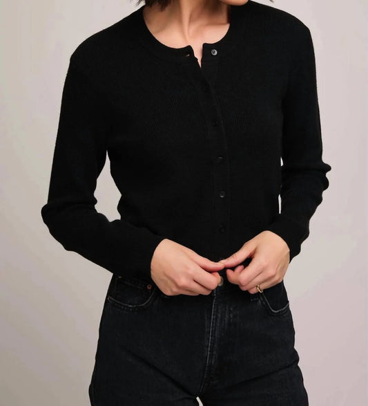 MiraBella Long Sleeve Top - Black