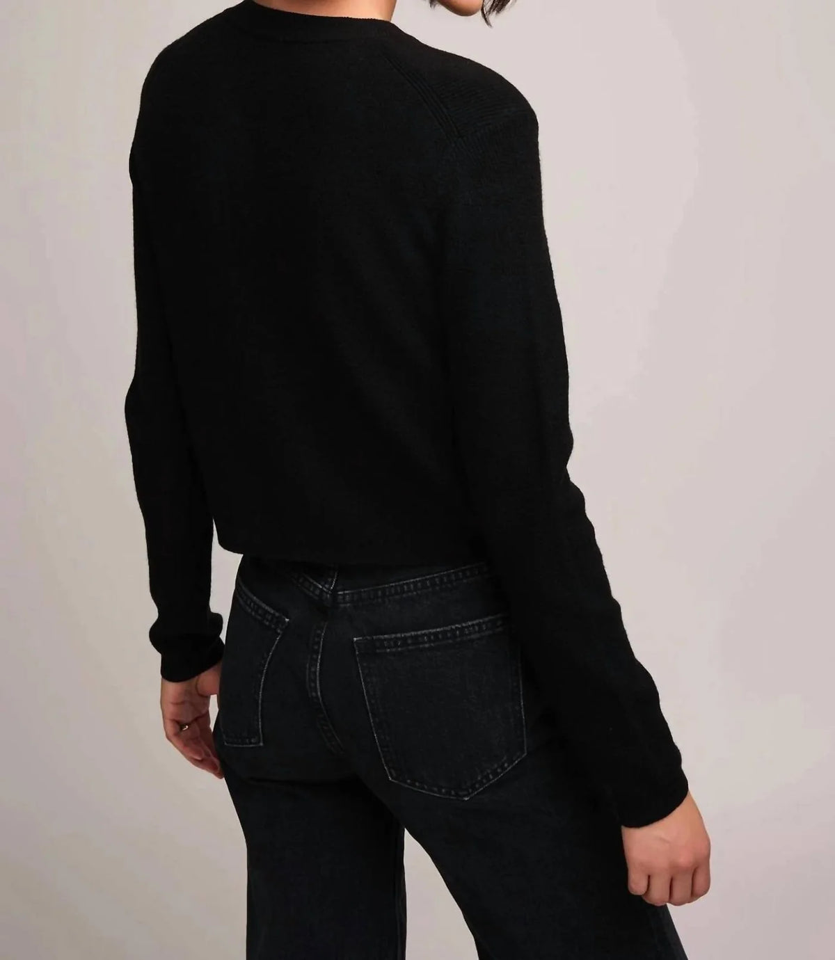 MiraBella Long Sleeve Top - Black