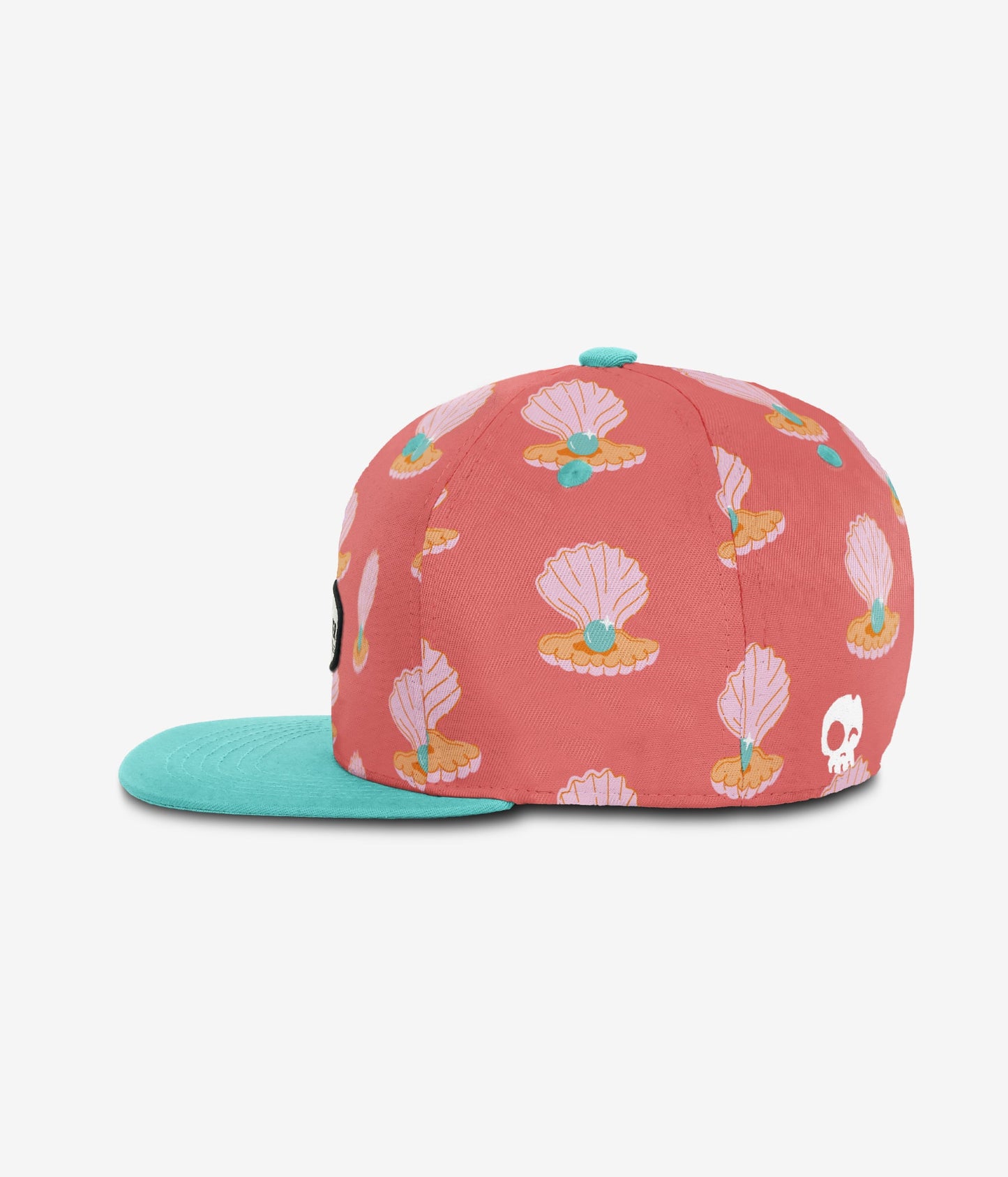 Girly Pearl Snapback - Coral Love