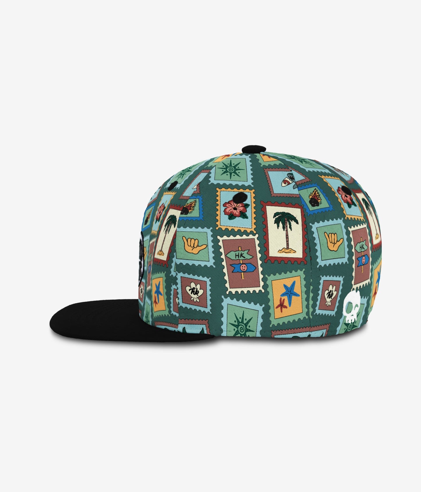 Globetrotter Snapback - Pine Tree