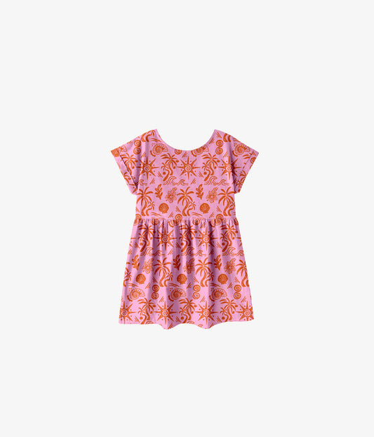 Blush Tides - Baby Doll Dress - Bubblegum