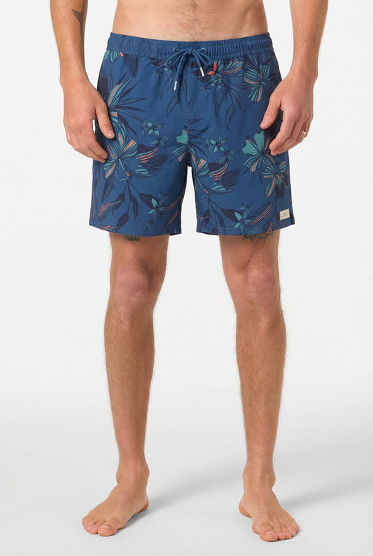 Hermosa Retro Lined 17 Volley - Indigo