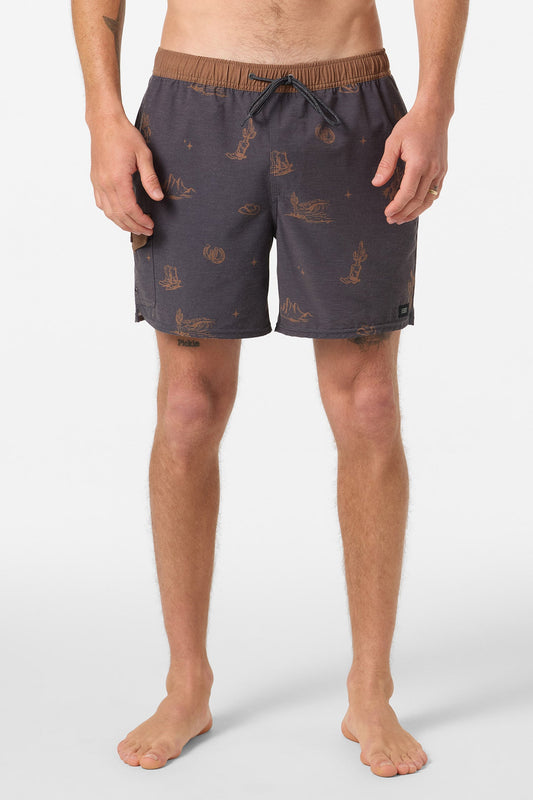 Hermosa Retro Lined 17 Volley - Phantom