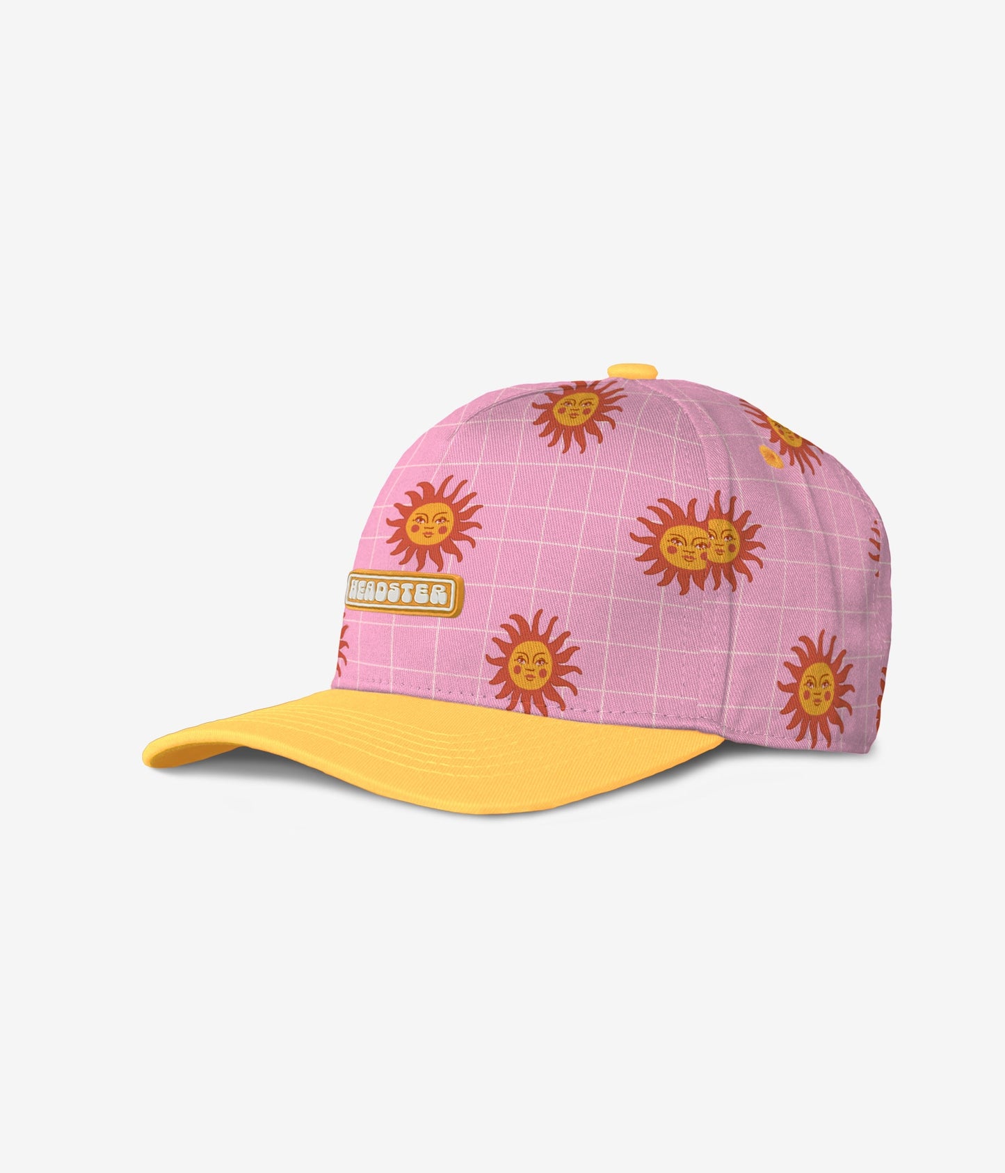 Horizon Sun Curved Brim Snapback - Smart Pink