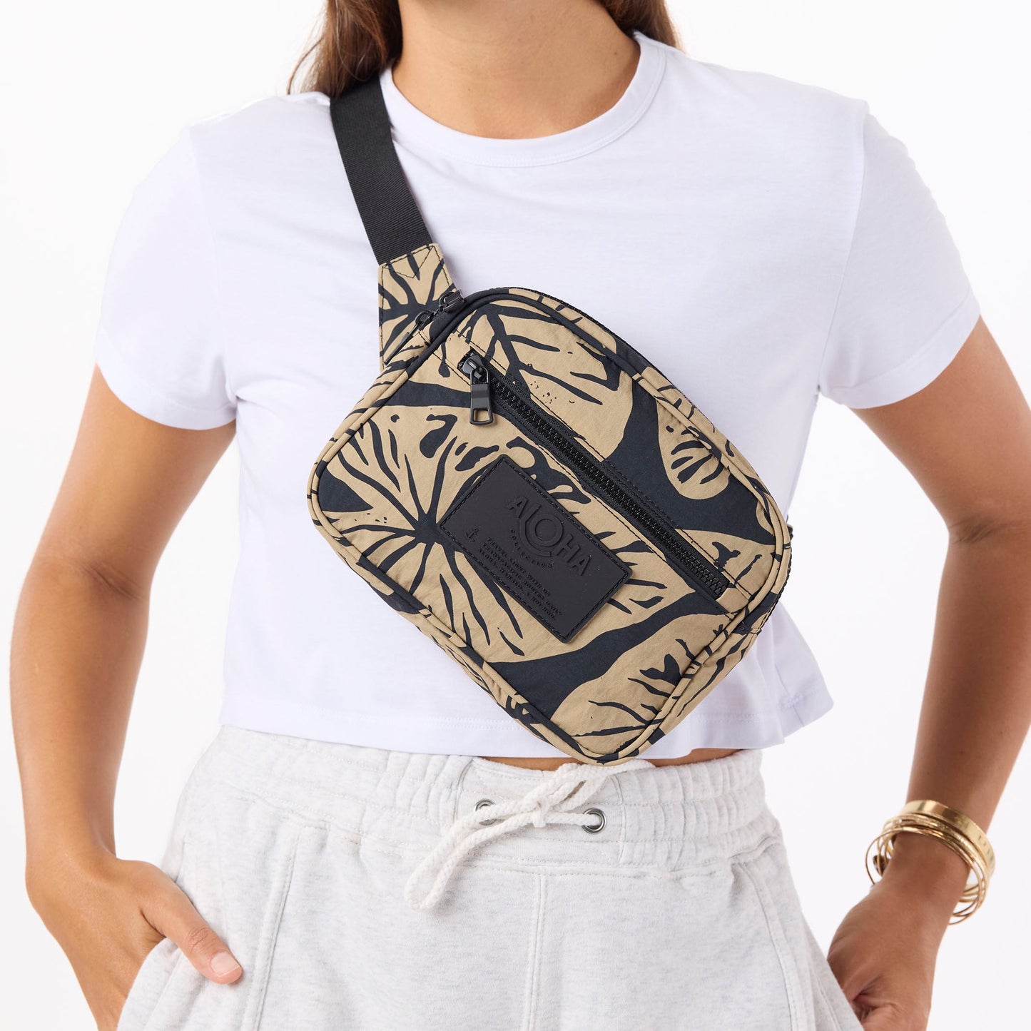 Kalo Hip Pack - Iced Coffee / Black