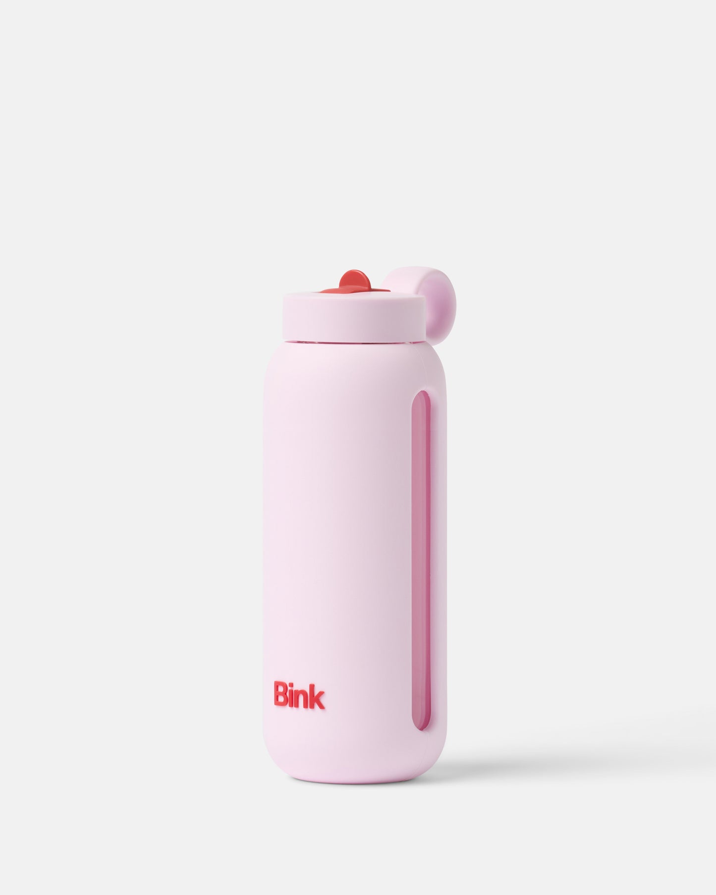 Kids 17oz Glass Water Bottle - Strawberry