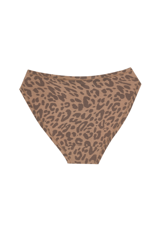 Bikini Mineral Underwear - Tan Leopard