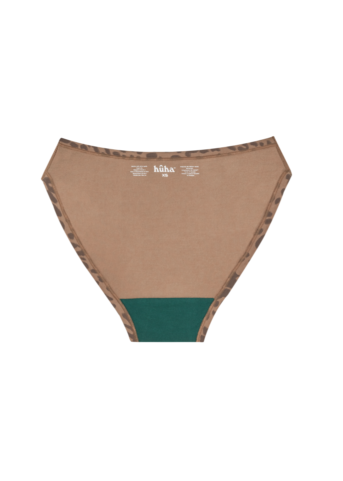 Bikini Mineral Underwear - Tan Leopard
