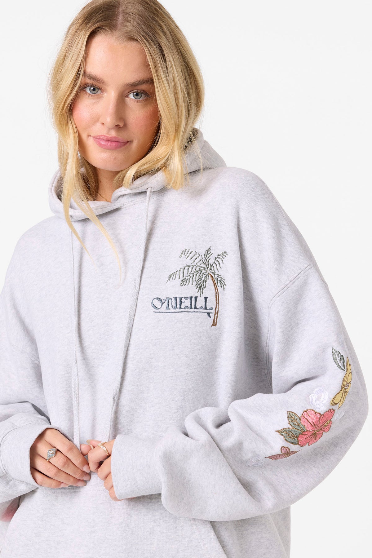 Lush Oversize Hoodie - Heather Grey