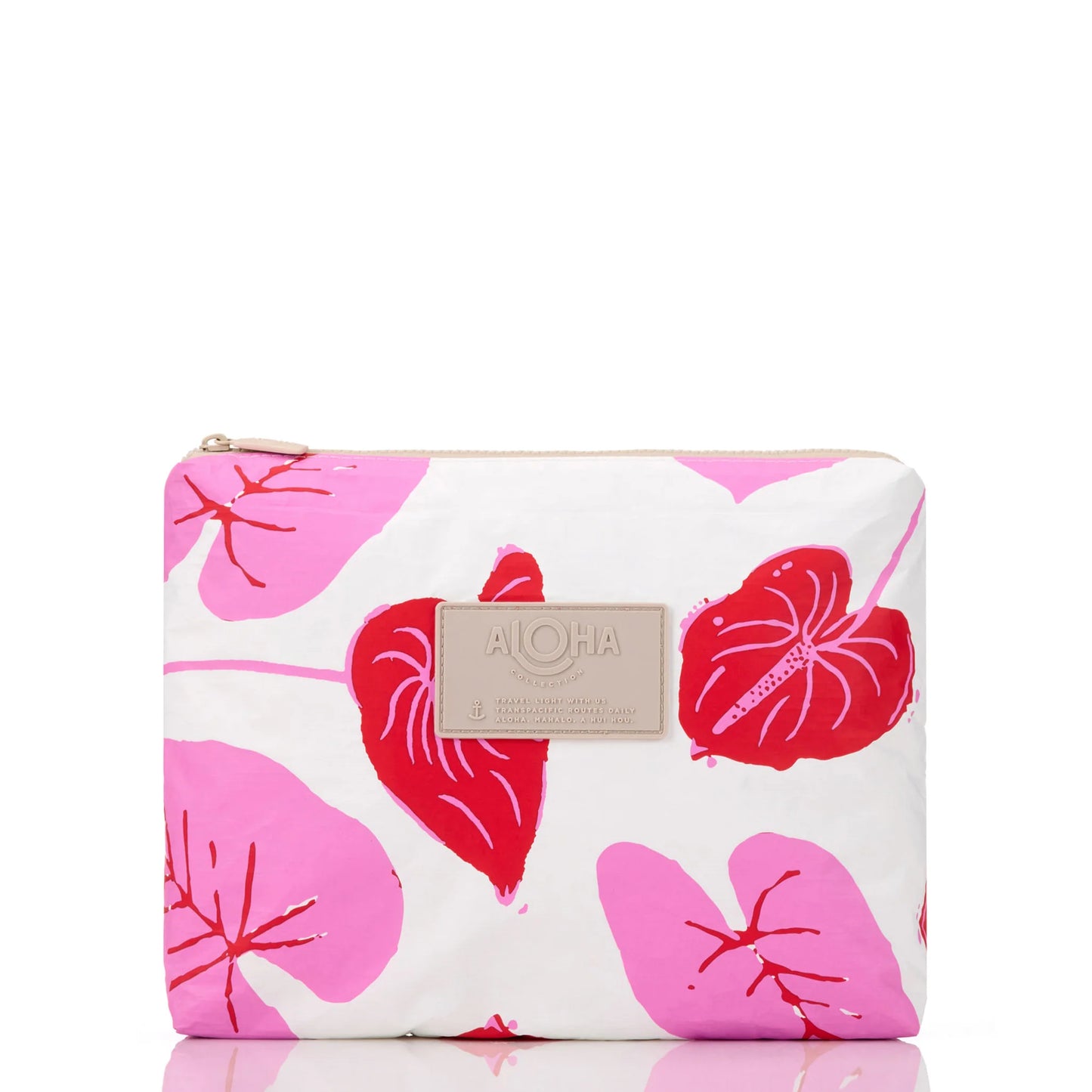 Anthurium Mid Pouch - Sweetheart