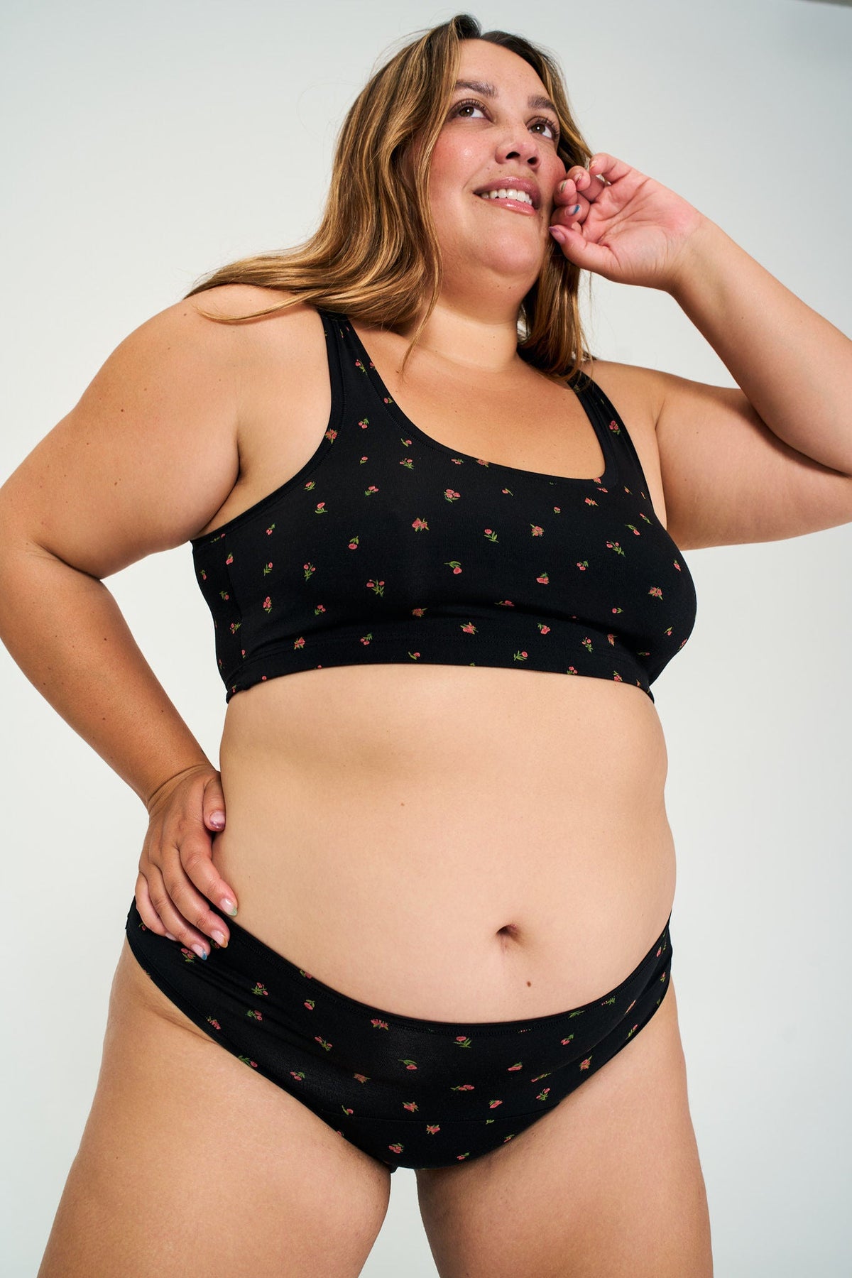 Bikini Mineral Underwear - Midnight Rose
