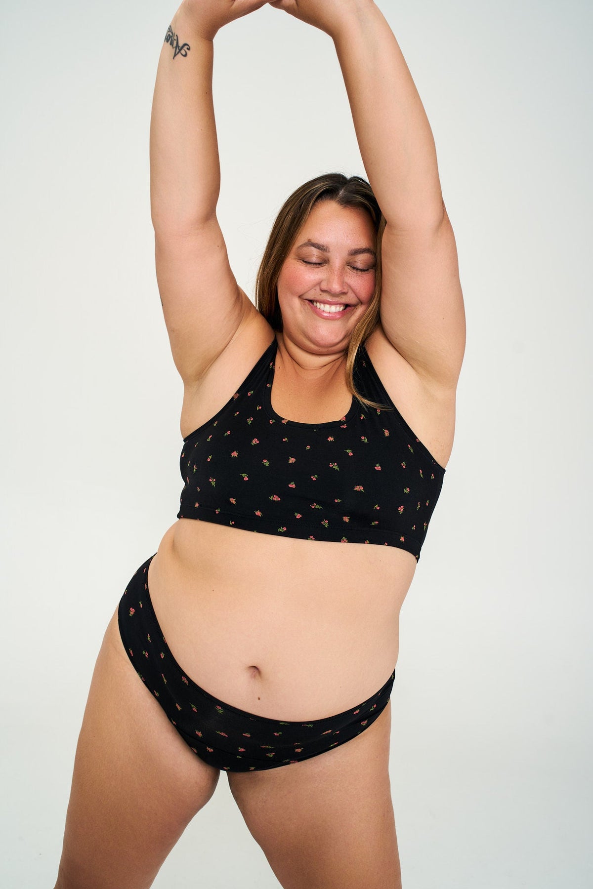 Bikini Mineral Underwear - Midnight Rose