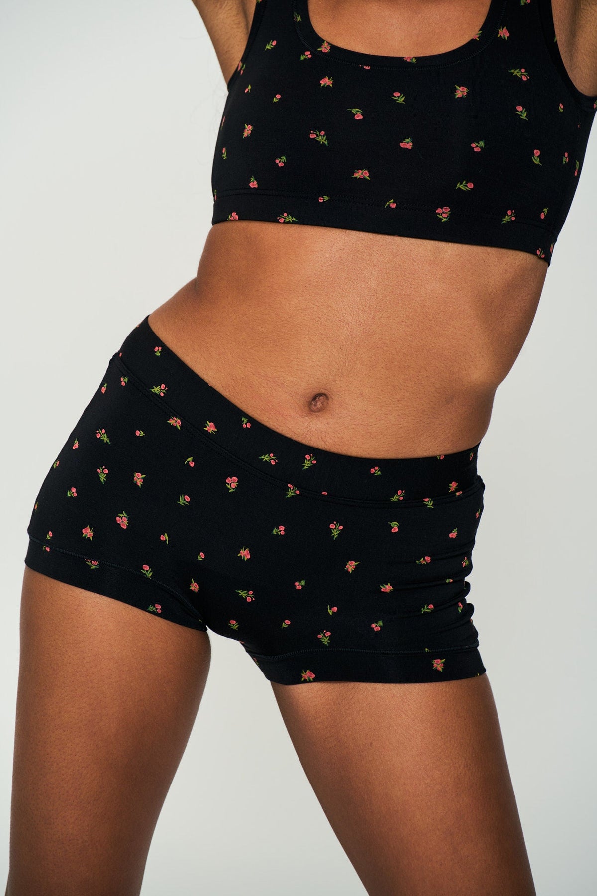 Boxer Mineral Underwear - Midnight Rose