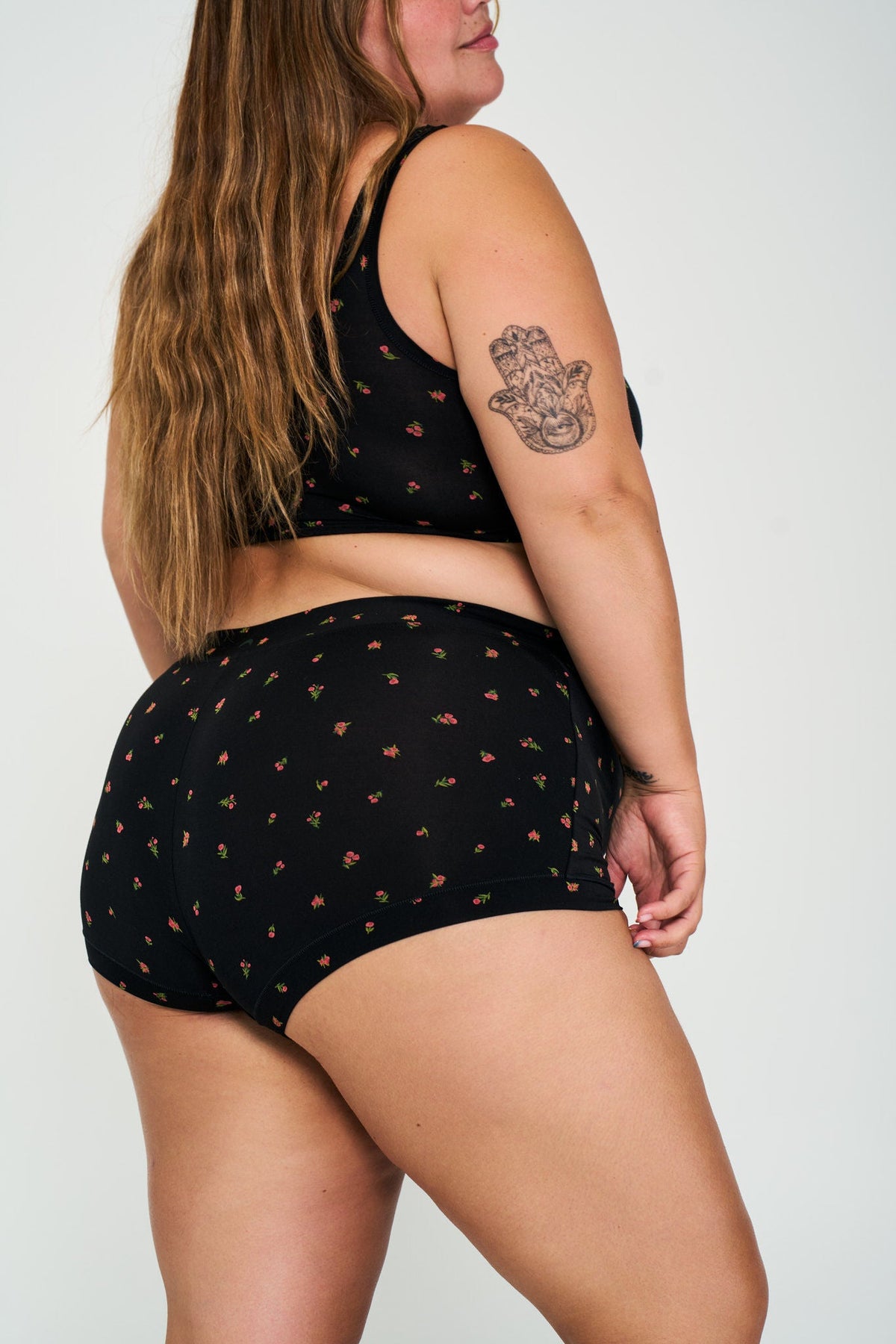 Boxer Mineral Underwear - Midnight Rose
