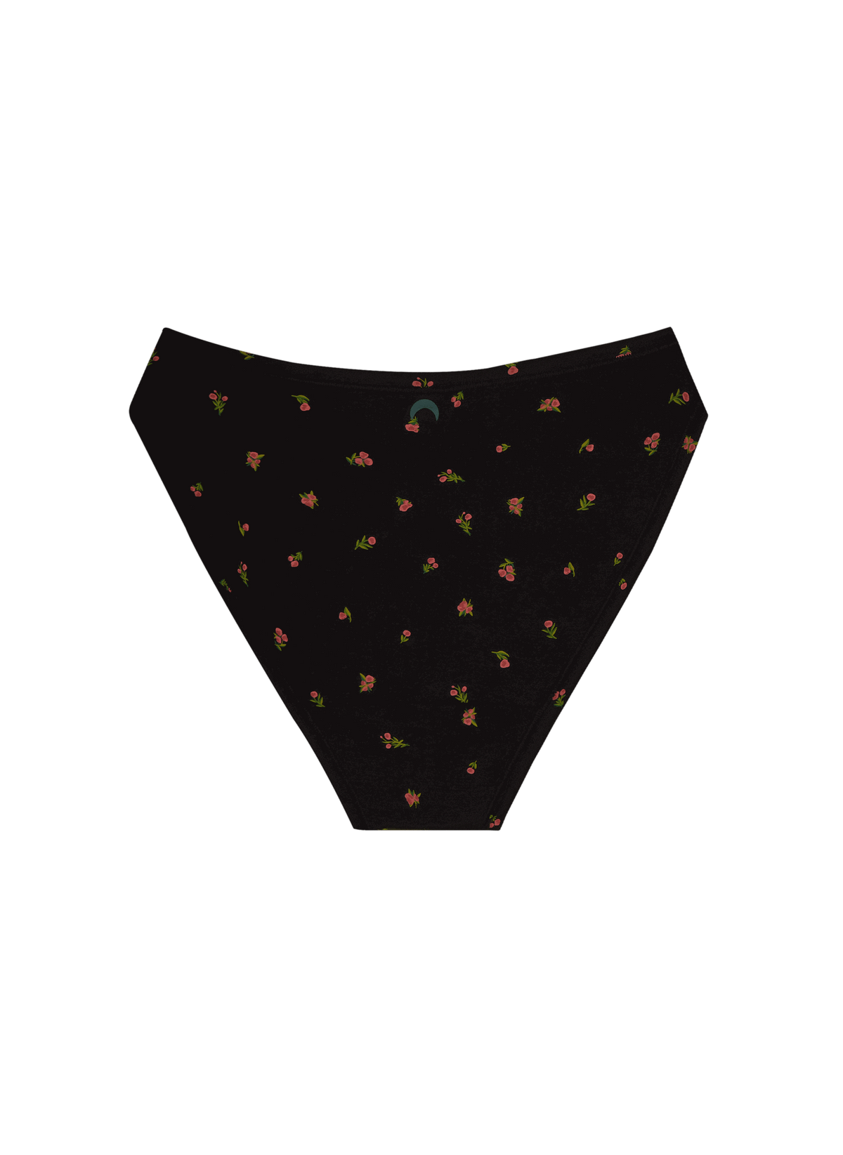 High Rise Bikini Mineral Underwear - Midnight Rose