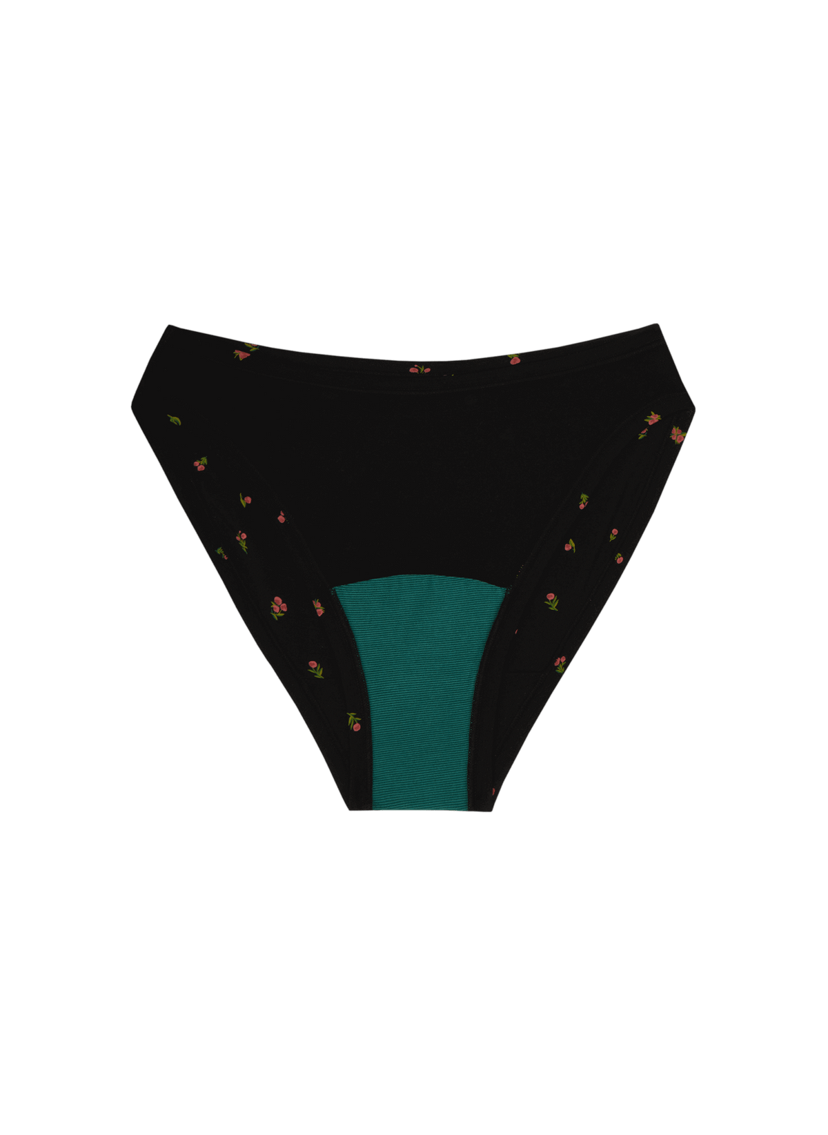 High Rise Bikini Mineral Underwear - Midnight Rose