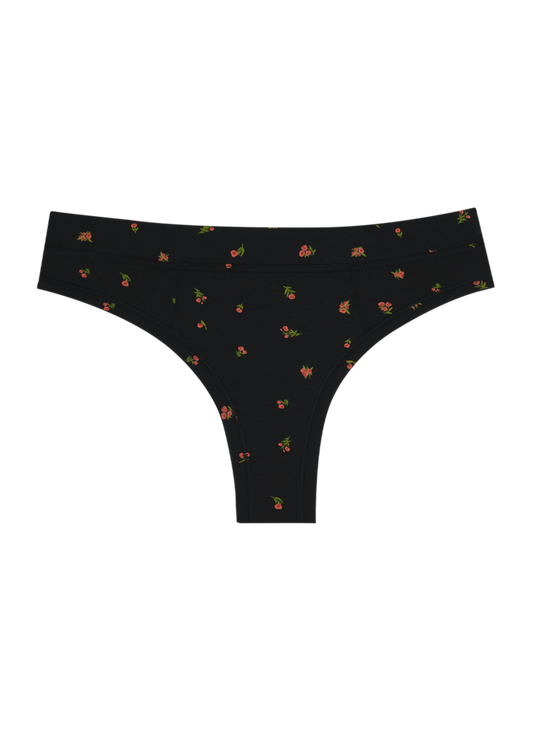 Thong Mineral Underwear - Midnight Rose
