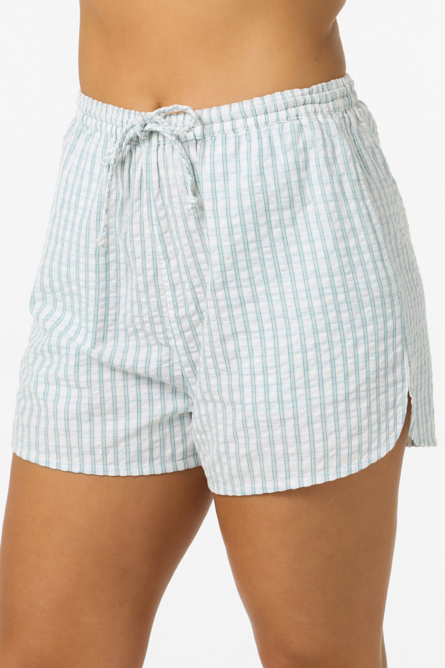 Millie Seersucker Short - Winter White
