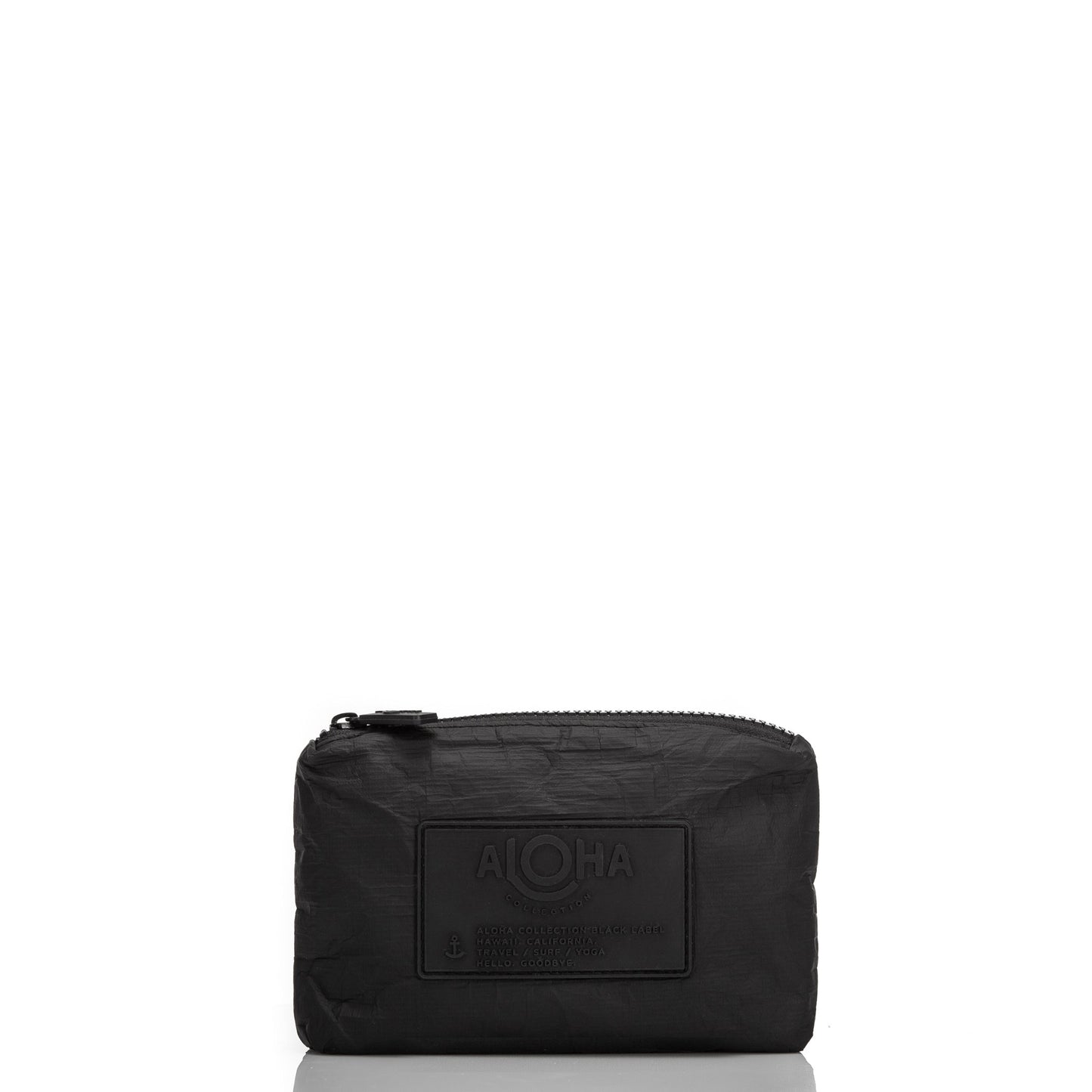 Mini Monochrome Pouch - Black