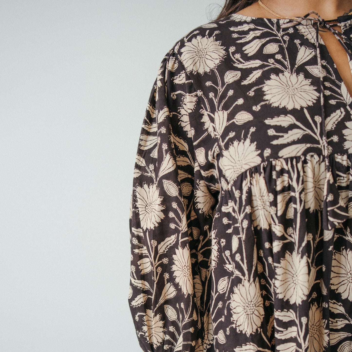 Mira Mini Dress - Night Flower