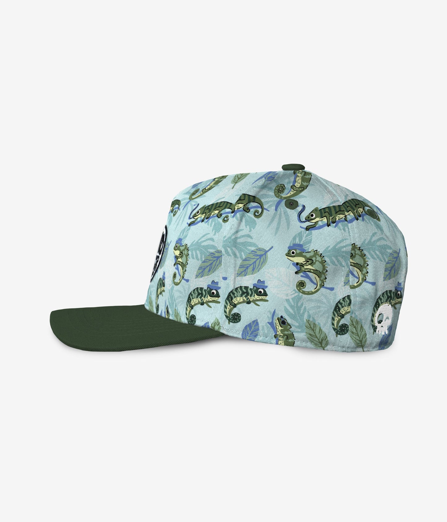 Mister Chameleon Curved Brim Snapback - Crystal