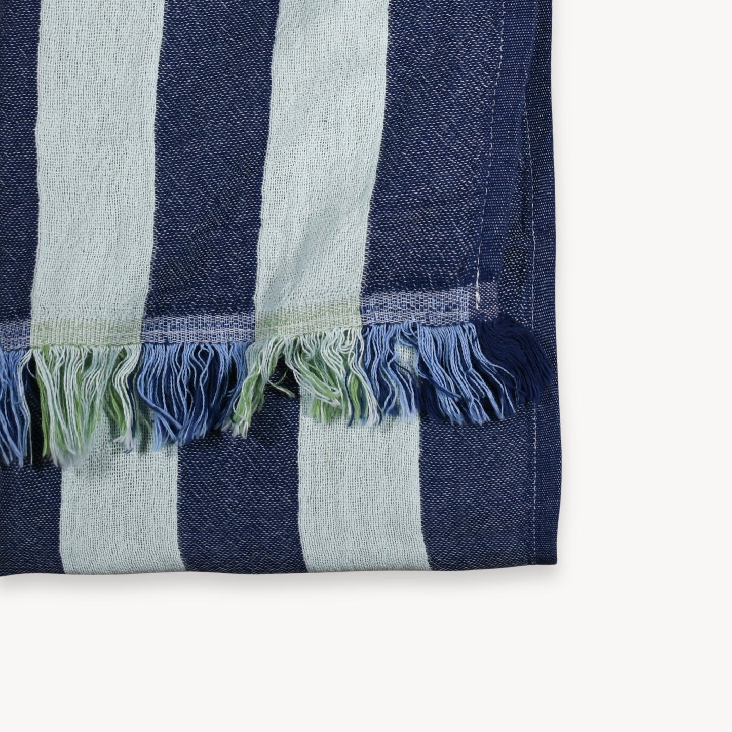 Turkish Cotton Towel - Monica Stripe Lime Juice