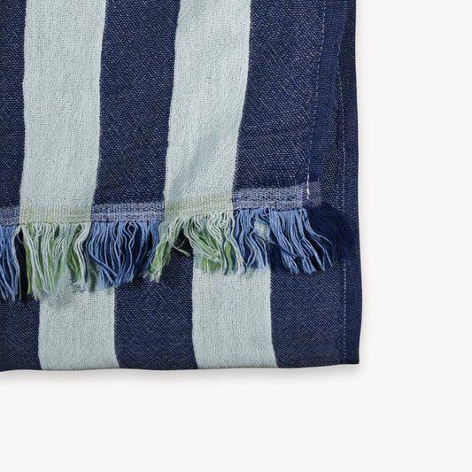 Turkish Cotton Towel - Monica Stripe Lime Juice
